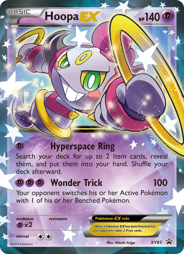 Hoopa EX XY85 · XY Black Star Promos
