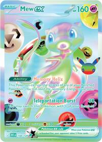 Mew ex 158 · ME: 30th Celebration